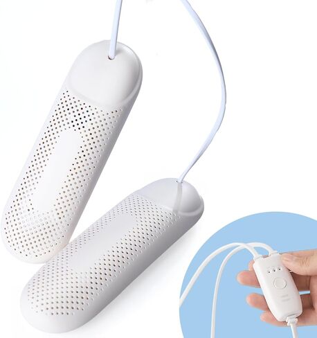 Ametuily Shoe Dryer,Boot Dryer for Work Boots,Electric Shoes Dryer/Warmer with Timer for Sneakers,Boots,Socks & Gloves,US Plug (Shoe Dryer with Timer) in Kuwait