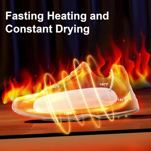 Ametuily Shoe Dryer,Boot Dryer for Work Boots,Electric Shoes Dryer/Warmer with Timer for Sneakers,Boots,Socks & Gloves,US Plug (Shoe Dryer with Timer) in Kuwait