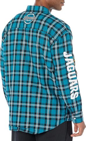FOCO NFL Wordmark Basic Flannel Shirt in Saudi Arabia