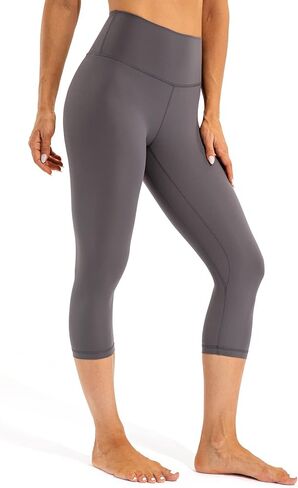 Ukaste Women's Studio Essential Yoga Leggings 21" / 25" - Soft Stretch Workout Active Tights Pants in Kuwait