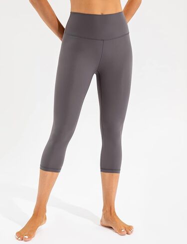 Ukaste Women's Studio Essential Yoga Leggings 21" / 25" - Soft Stretch Workout Active Tights Pants in Kuwait