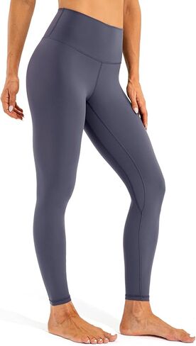 Ukaste Women's Studio Essential Yoga Leggings 21" / 25" - Soft Stretch Workout Active Tights Pants in Kuwait