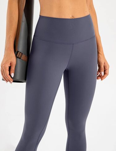 Ukaste Women's Studio Essential Yoga Leggings 21" / 25" - Soft Stretch Workout Active Tights Pants in Kuwait