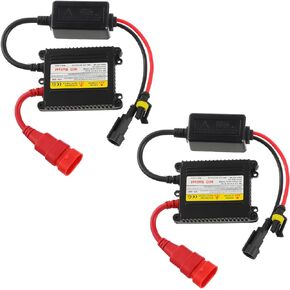 EPLZON DC 12V 35W Ultrathin HID Ballast DC Xenon Lamp Ballast Automotive Headlight Stabilizer Suitable for H1 H3 H4 H7 H11 H13 9005 9006 9007 5202 880(Pack of 2pcs)