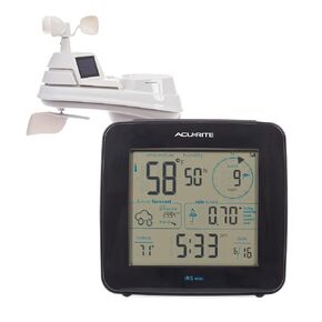 AcuRite Iris (5-in-1) Indoor/Outdoor Wireless Weather Station for Indoor and Outdoor Temperature and Humidity, Wind Speed and Direction, and Rainfall with Digital Display (01512M)