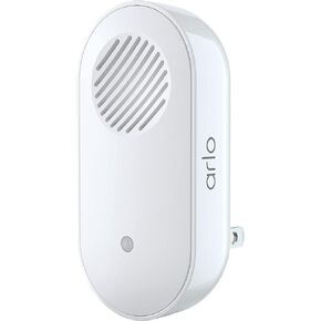 Arlo Chime 2 - Built-in Siren, Audible Alerts, Customizable Melodies, Wi-Fi Connected, Compatible with Arlo Wired and Wireless Doorbell Camera, Security Camera, and Smart Home Devices (AC2001)