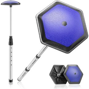 ToVii Portable Golf Club Stiff Arm Support Protector Travel Bag, Sturdy Aluminum Pole, Fully Adjustable to Protect Clubs