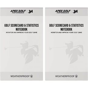 (عبوتان) كتاب مقدار من الياردات للجولف مقاوم للماء مع كتاب بطاقة أداء للجولف 30 جولة لكل دفتر جولف مفكرة للجولف، كتاب سجل الجولف، دفتر جولف، غطاء كتاب مقدار من الياردات للجولف، كتاب نقاط الجولف، جيب خلفي لدفتر الجولف in Kuwait