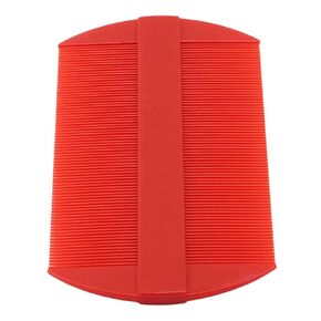 Red Lice Comb,Double Sided Fine Tooth Combs, Fine Tooth Hair Combs For Kids, Adults Or Pet'S Long, Short, Fine, Thick Hair Tooth Head Nit Hair Combs For Pets Kids Adults Lice Combs