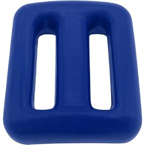 Poolzilla Vinyl Diving Weight for Scuba Diving, Durable Lead Weight with Slits for Placement Along Belt, Comes in 1.1LB(0.5KG) or 2.2LB(1KG) Sizes