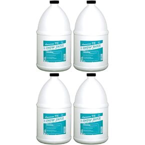 (4) جالون من عصير DJ Snow Gal الأمريكي ذو الفقاعات الكثيفة لآلات الثلج VF Flurry in Kuwait