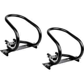 AUTOAlkins 4 حزمة E-Track دراجة نارية عجلة الساندة الصلب، تستقيم عجلة دراجة نارية الساندة، حواجز عجلة دراجة نارية للمقطورات، الكراجات، ملحقات المسار الإلكتروني in Kuwait