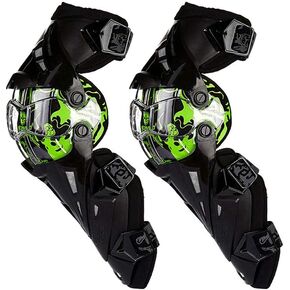 واقيات الركبة للسباق من Scoyco، PP PE لتجنب الاصطدامات الصلبة وقابلة للتدوير لدراجات Moto/ATV/BMX K12 (أسود) in Kuwait