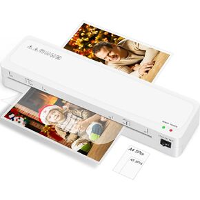 Laminator Machine, Sweleke A3 Laminating Machine with 10 Laminating Sheets, 11x 17 Thermal Lamination Machine for Home, 13 Inch Laminator Machine Hot and Cold for School Office Use
