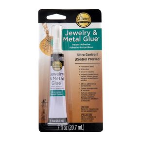 Aleene's Jewelry & Metal Glue 0.1 Oz Pack of 3