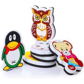 Mr. Pen - Whiteboard Eraser for Kids, Cute Dry Erase Erasers, 6 Pack, Magnetic Eraser for Dry-Erase Boards, Whiteboard Erasers for Classroom, Dry Erase Eraser, Dry Eraser Magnetic