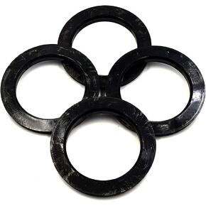 GoldenSunny 78.1 to 108 Hub Centric Rings, Black Plastic Hubcentric Rings Compatible with Chevy Silverado Tahoe GMC Sierra 1500 Yukon XL, Pack of 4