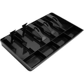Cash Register Drawer Insert Tray- Cash Money Tray,Portable Currency Till Replacement Money Organizer Storage Box (3 Bill/3 Coin) in Kuwait