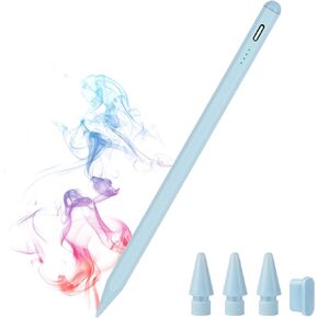 Stylus Pen for iPad 9th&10th Generation, Apple Pencil 2nd Generation, Apple Pen iPad Pencil Compatible with iPad Pro 11&12.9", iPad Air 5th/4/3rd Gen, iPad 6/7/8th Gen, iPad Mini 5/6th Gen (Black)