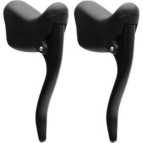 1 Pair Bike Brake Lever Aluminum Alloy Bicycle Brake Lever for Road Bike Bicycle Metal Rubber Parts