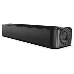 Creative Stage SE Under-Monitor Soundbar with USB Digital Audio and Bluetooth 5.3, Clear Dialog and Surround by Sound Blaster, Powered via Adapter