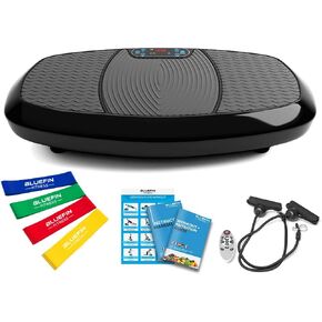 Bluefin Fitness Dual Motor 3D Vibration Platform | Oscillation, Vibration + 3D Motion | Huge Anti-Slip Surface | Bluetooth Speakers | Ultimate Fat Loss | Unique Design | Get Fit at Home
