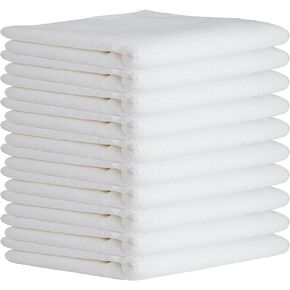 CARTMAN 14 x 14 Inch, 30 Pack, 280GSM Microfiber Cleaning Cloths, Non-Abrasive, Reusable and Washable, All Purpose Cleaning Towels for Household, Car Washing, Drying & Auto Detailing, Black