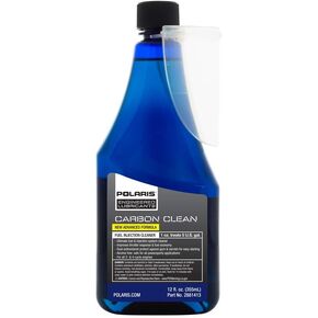 Polaris Carbon Clean Fuel Treatment for GENERAL 1000, XP 1000, XP 4 1000 and RANGER 570, 1000, XP 1000, CREW XP 1000 Models and More, for 2 and 4 Cycle Engines, 12 Ounce Bottle, Qty 1-2881413