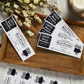 Avery Printable Tickets, 2.75" x 8.5", Laser/Inkjet, 100 Tickets, Great for Raffle Tickets (16430)