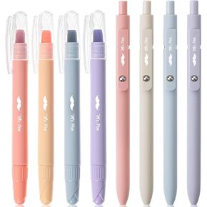 Mr. Pen- Bible Highlighters and Pens, 8 Pack, Pastel Barrel, Gel Highlighters, Gel Highlighter No Bleed Through, Bible Highlighters No Bleed, Bible Journaling Kit, Gel Pens and Highlighters