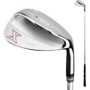 PGM Golf Club Sand Wedge - 56°/60° Loft - Chipper/Sand Wedge Short Iron Club - Oversized Edition - Right Handed