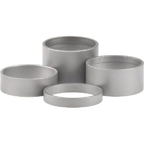 Titanium Bicycle Headset Spacer 1-1/8" (5-10 - 15-20mm) Pack of 4