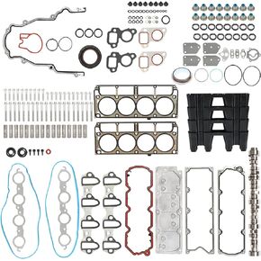 labwork Kit Cam Gaskets Bolts Lifters Adjuster Replacement for 2007-2014 Silverado Chevy GMC 5.3 AFM DOD