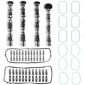 PANGOLIN 1 Set Engine Camshafts Rockers Lifters Kit for 2011-2016 Jeep Dodge RAM 3.6L V6 Engine Aftermarket Parts, Replace OE 5184377AG 5184378AG 5184379AG 5184380AG