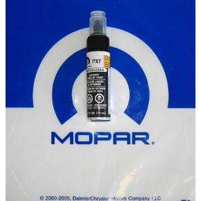 Mopar Jeep Wrangler Hard Top Black Touch Up Paint, OEM