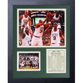 Legends Never Die 2008 Boston Celtics NBA Champions Collage Photo Frame, 11" x 14", (12318U)