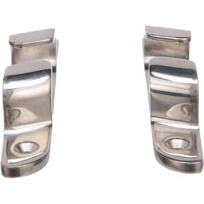 Seachoice 316 Stainless Steel Bow Chocks, 4-3/4 in. Long, Accepts Up to 5/8 in. Line, One Size, Pack of 2
