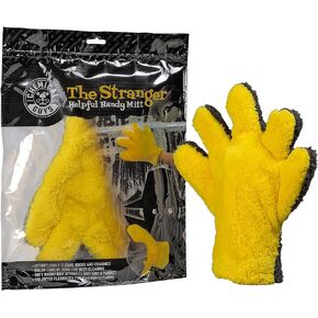 Chemical Guys MIC510 The Stranger Helpful Handy Car Wash Mitt - Yellow, Microfiber Towels for Cars, Detailing Towel - Holds Tons of Soapy Suds, Flexible - Perfect for Car Detailing & Cleaning