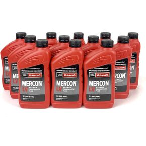 Motorcraft MERCON LV Automatic Transmission Fluid (ATF) **12 Quart Case**