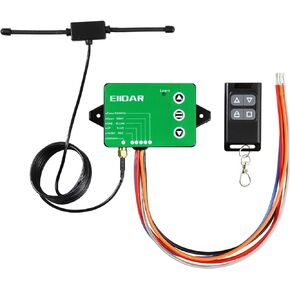 EIIDAR Wireless Dump Trailer Controller Wireless Remote Control for 3-Wire/4-Wire Hydraulic Trailer Controller