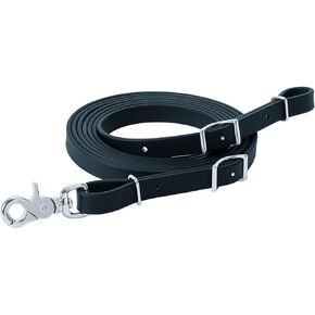 Weaver Leather Brahma Webb Trail Gear Trail Rein Black, 5/8" x 10'