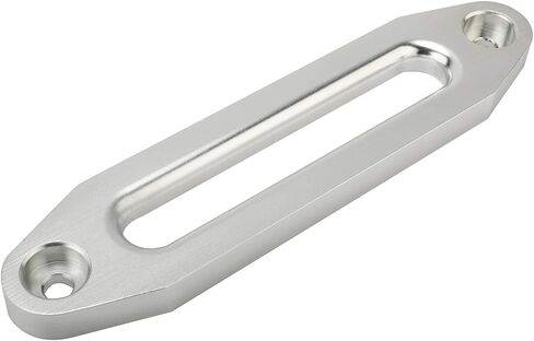 10" (254mm) Mount Billet Aluminum Hawse Fairlead for 8000-15000 LBS Synthetic Winch Rope (Black) in Saudi Arabia