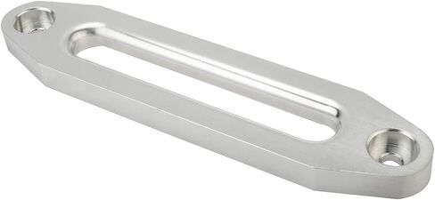 10" (254mm) Mount Billet Aluminum Hawse Fairlead for 8000-15000 LBS Synthetic Winch Rope (Black) in Saudi Arabia