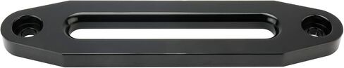 10" (254mm) Mount Billet Aluminum Hawse Fairlead for 8000-15000 LBS Synthetic Winch Rope (Black) in Saudi Arabia
