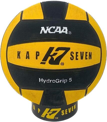 كرة بولو مائية HydroGrip مقاس 5 (NCAA وNFHS الرسمية)، أصفر/أسود in Saudi Arabia