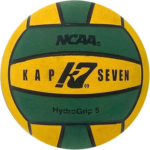 KAP K7 SEVEN KAP7 Green/Yellow Hydrogrip Water Polo Ball - Size 5 in Kuwait