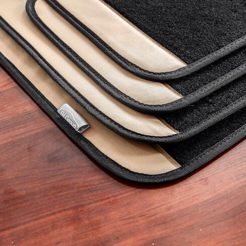 FH Group Car Floor Mats - Carpet Floor Mats for Cars, Universal Fit Automotive Floor Mats, All Purpose Car Floor Mats, Carpet Protector Mat for Most Sedan, SUV, Truck Floor Mats Beige in Saudi Arabia
