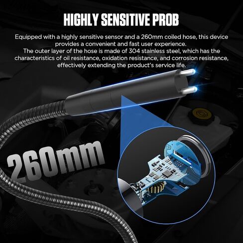 Brake Fluid Tester, Automotive Brake Fluid Content Detector, Vehicle Brake Diagnostic Testing Tool, Brake Fluid Liquid Tester Oil Moisture Tester Analyzer Meter for DOT3 DOT4 DOT5.1 in Saudi Arabia