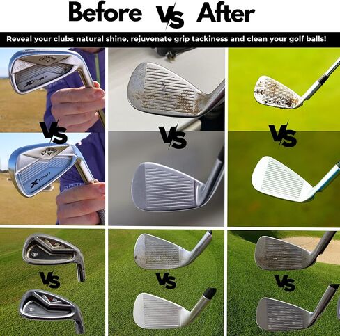 Golf Club Cleaner with Golf Club Brush Golf Cleaning Kit Golf Club Brush Groove Cleaner/Golf Club Cleaner Brush. Golf Iron Cleaner/Club Cleaner - Golf Stocking Stuffers, Golf Eraser in Kuwait