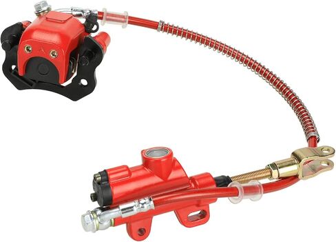 FVRITO مجموعة فرامل أسطوانة رئيسية لفرامل القدم الخلفية لـ 50cc 70cc 90cc 110cc 125cc Taotao 125D Boulder B1 Coolster 3050HD 3050C Ya Moto Vitacci kazuma SunL ​​RPS Icebear Chinese ATV Quad 4 Wheeler in Saudi Arabia